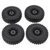 RC Car Tires Rubber Sturdy Remote Control Pickup Truck Wheel Tires Replacement for MN82
