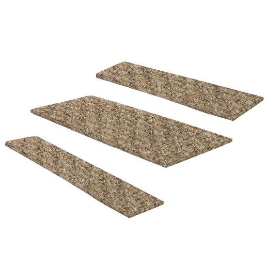 3 шт./комплект чехлов для уличных столов и стульев с принтом, водонепроницаемые, с противоскользящей эластичной лентой