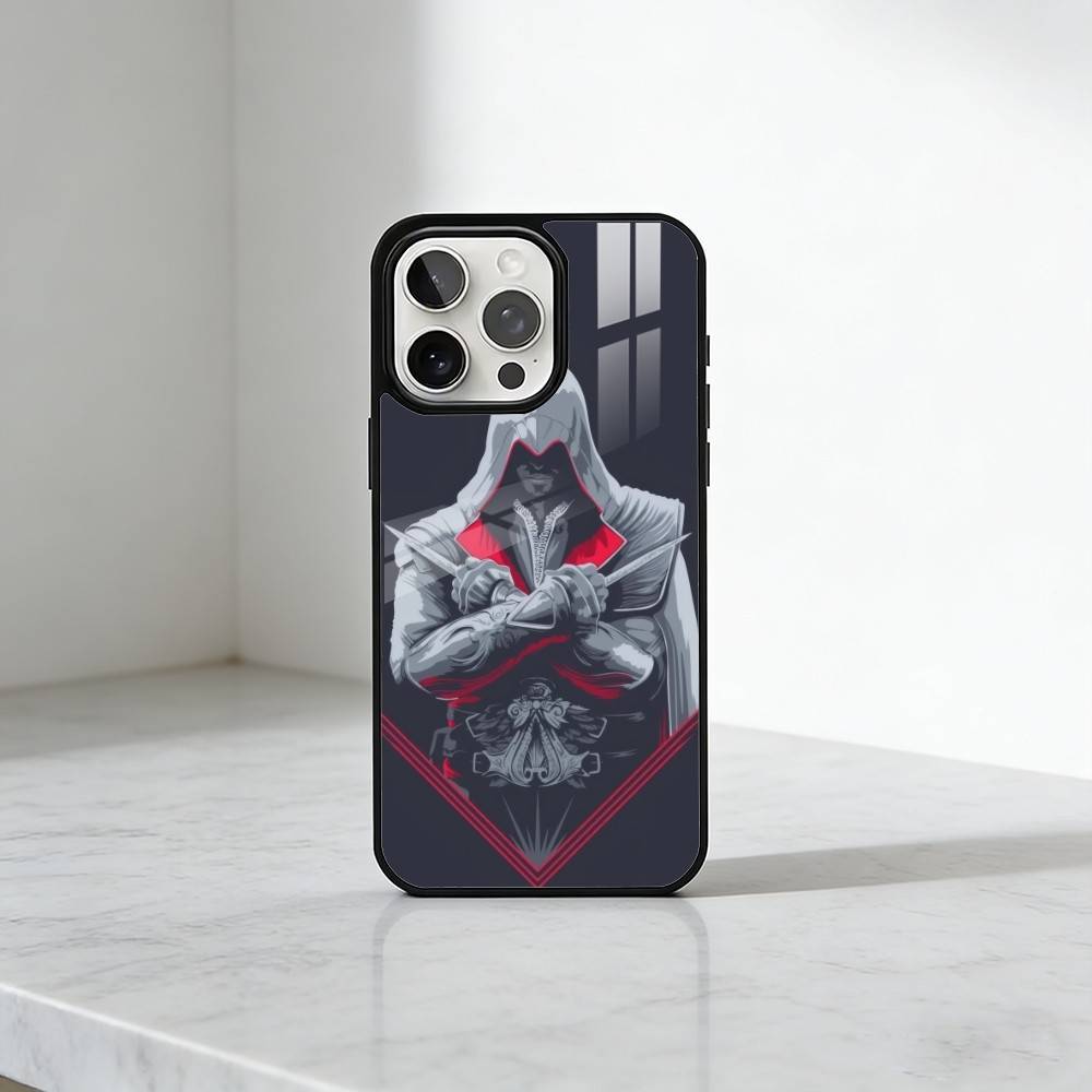 Чехол для телефона игры E-EzioS A-Ass-sin-s C-Creed-es Для iPhone17,16,15,14,13 Plus,Pro Max Магнитный Для Magsafe Беспроводная Зарядка