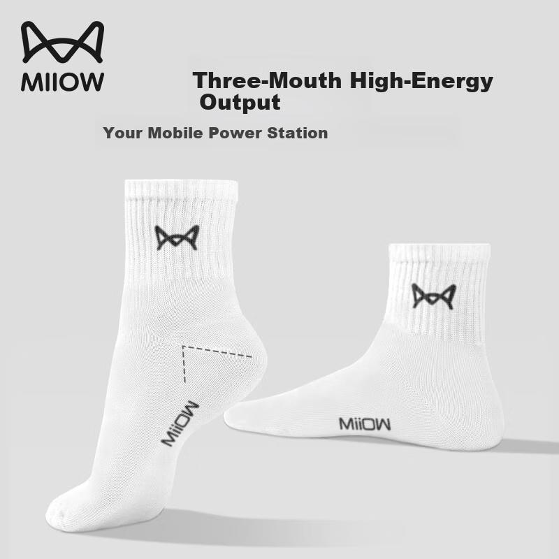Disposable Mid-Calf Socks , Washable Daily Disposable Travel Socks for Business Trips, Hotels, And Outdoor Activities, White, 10 Pairs