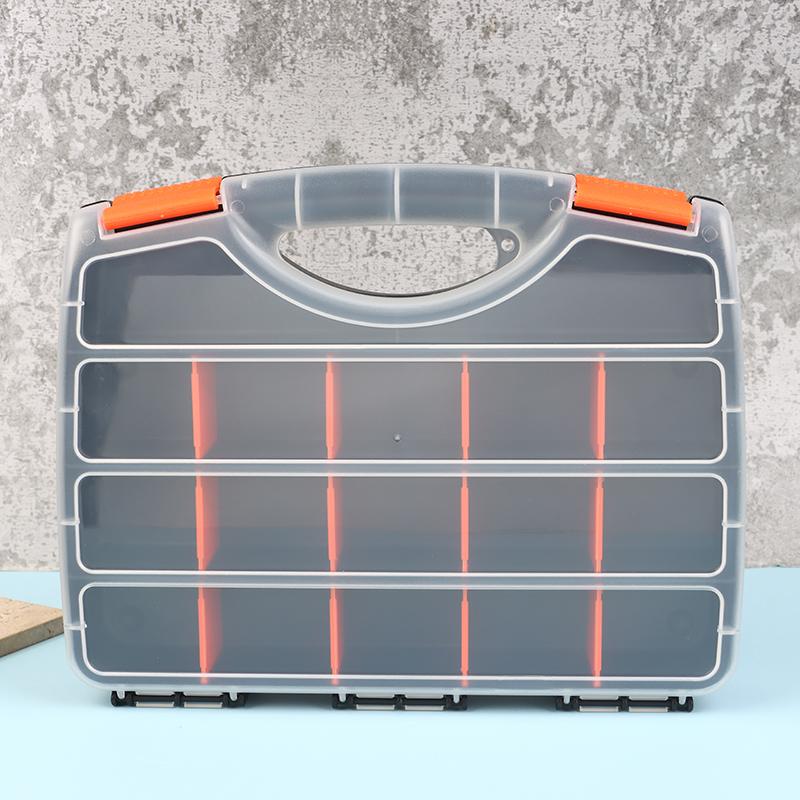Ящик для инструментов Органайзеры и хранение Пластиковый контейнер Отсек Регулируемый съемный ящик для инструментов Крепеж Винт