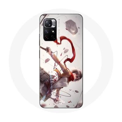 Coque - MANIACASE - Redmi Note 11 5G - Mikasa Ackerman - Attaque Des Titans - Souple