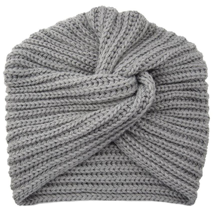 Женский мусульманский тюрбан, вязаная шапка, шапка от рака, химиотерапия, головной убор от выпадения волос