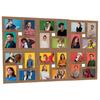 VidaXL Collage of Photo Frames for Photo of 24x(10x15cm), Brown MDF