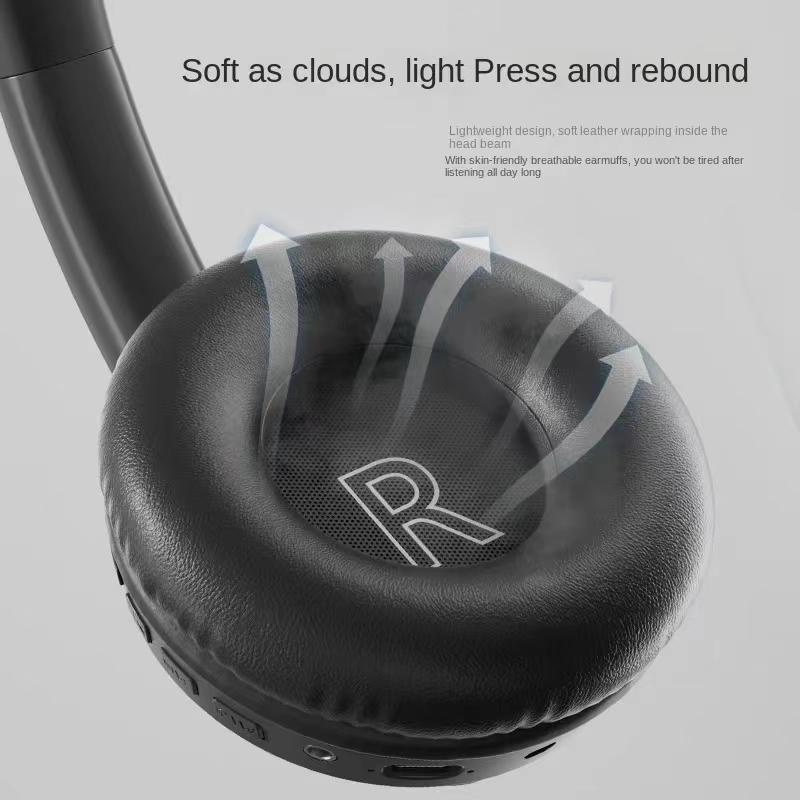 Цифровой дисплей Беспроводные Bluetooth-наушники Гарнитуры с шумоподавлением Hi-Fi Стереонаушники Спортивные геймерские наушники Поддержка TF/FM