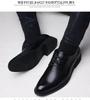 [One piece is free shipping] Spring and Autumn British casual business dress leather shoes men's shoes inner height increase single shoes shoes