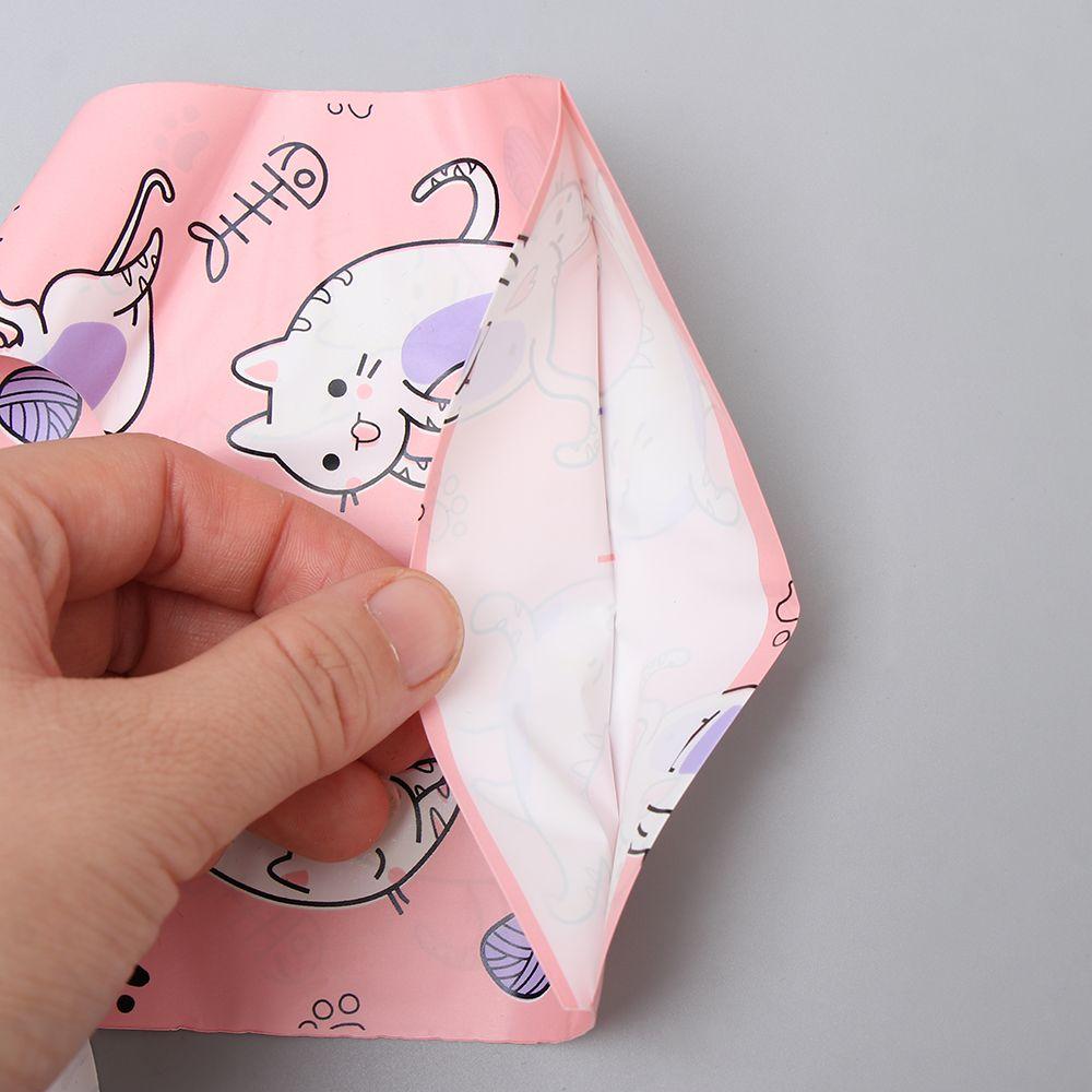 10PCS Cute Storage Pocket Party Supplies Rabbit Cookie Bags Biscuit Package Easter Rabbit Candy Bag