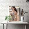 Металлическая табличка Аниме Девушка Винтажный Настенный Декор 8x12 Дюймов Ретро Пляжное Настенное Искусство Подарок