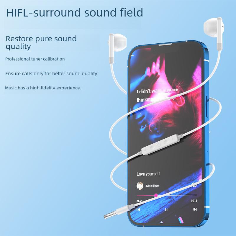 Type-C Wired In-Ear Earphones Compatible with Huawei, Apple, OPPO, Xiaomi, Vivo, and Honor Phones
