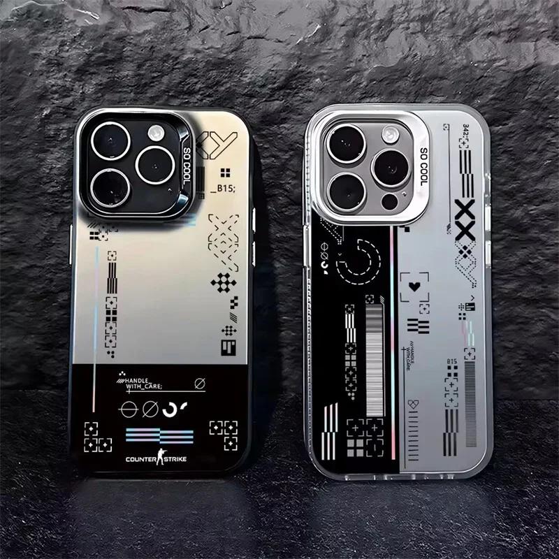 Модный игровой матовый лазерный чехол для телефона для 11 Lite 5G NE 14T 14 13T 13 12T 12 Poco F5 X5 X6 M6 F6 Pro Противоударный бронированный чехол