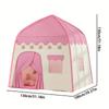 Large Pink Flower Princess Play Tent for Kids Perfect for Role-Playing and Dress-Up, Play Tent Playhouse Decor Durable Play Tent