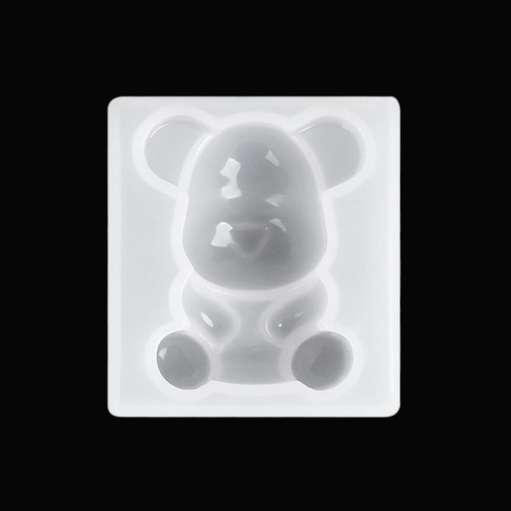 Детские игрушки ручной работы DIY 3D форма для кулона плюшевый мишка силиконовая форма инструмент для изготовления ювелирных изделий