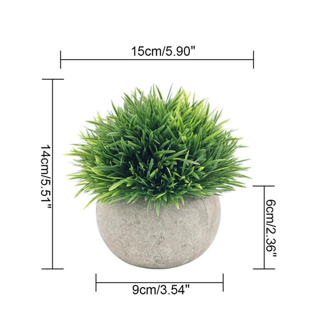 3 упаковки мини-искусственных растений, искусственный горшок с зеленой травой, наборы искусственных растений для моделирования для дома