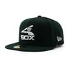 [New Era] Cap 59FIFTY Chicago White Sox MLB TEAM BASIC CAP CHICAGO WHITE SOX 5950 Hat Green 7-38 [Used]