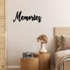 Letters Memories Metal Wall Decoration - Exquisite Iron Art Decorations Hanging Wall Art Wall Sticker That Evokes Nostalgia