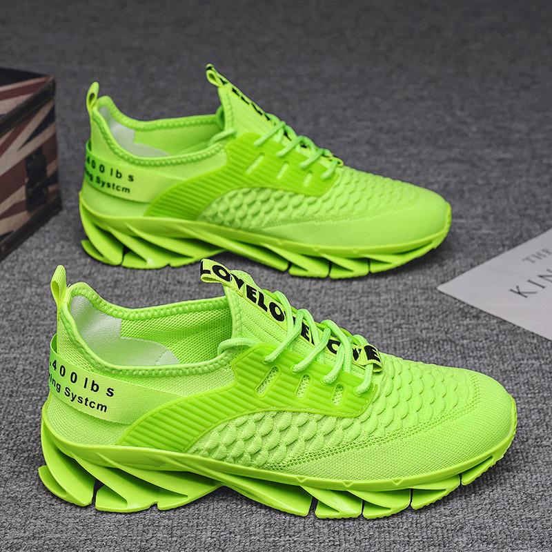 Мужские дышащие кроссовки Flying Mesh Casual Blade-Soled для бега