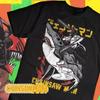 Chainsaw Man Japanese Anime Cotton Pattern Printed Short Sleeve T-shirt Retro Men Women Oversized High Quality Soft Comfortable