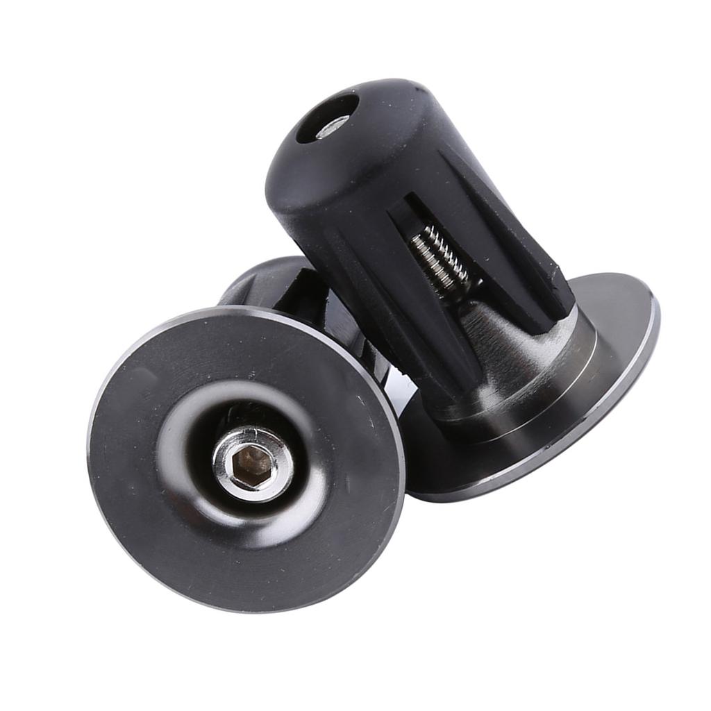 2 шт. цветные алюминиевые велосипедные рули, ручки, заглушки, колпачки