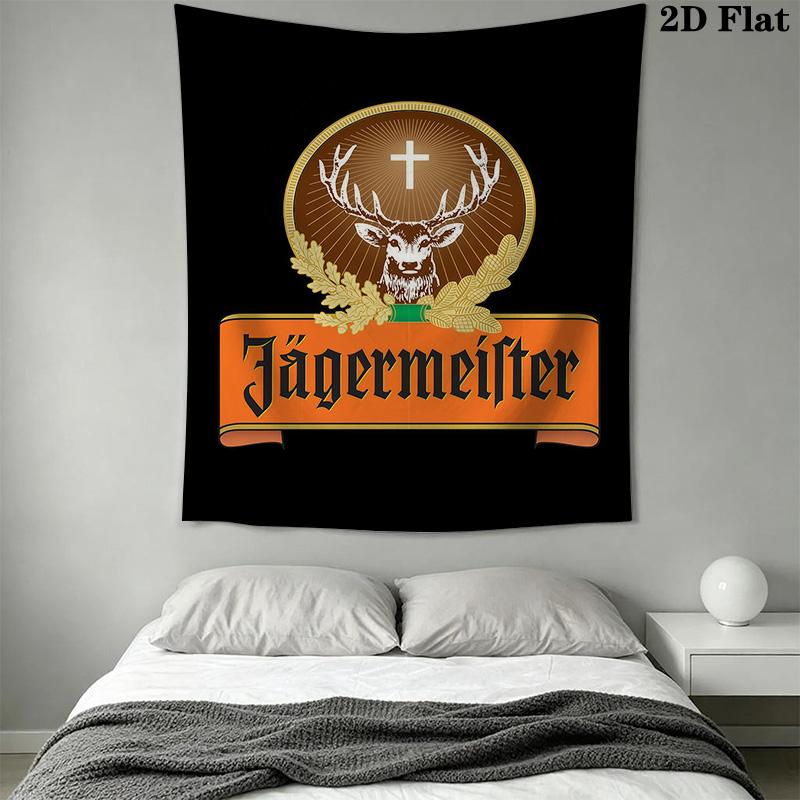 Jgermeister Iconic Spirit Unique Twist Bedding 1 Duvet Cover 2 Pillowcase Without Core Christmas Birthday Gift Bedding Set