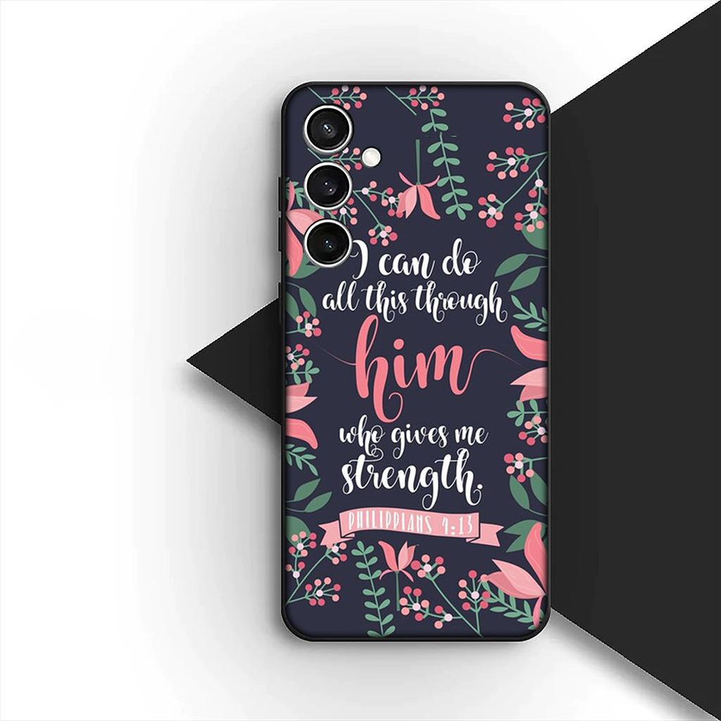 Casing for Xiaomi Poco C75 C65 C85 X7 X6 M8 F7 F8 Ultra F6 Pro Phone Cover Protective Case Bible Verse Christian Jehovah God