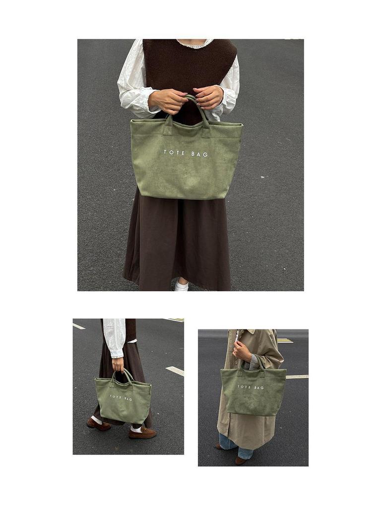 Трендовая вместительная сумка-тоут в стиле кросс-бордер – легкая и универсальная для повседневного шоппинга и поездок на работу