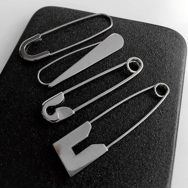 Large Pins For Clothing Smooth Metal Safety Pins Jeans Dress Scarf Adjustable Pins