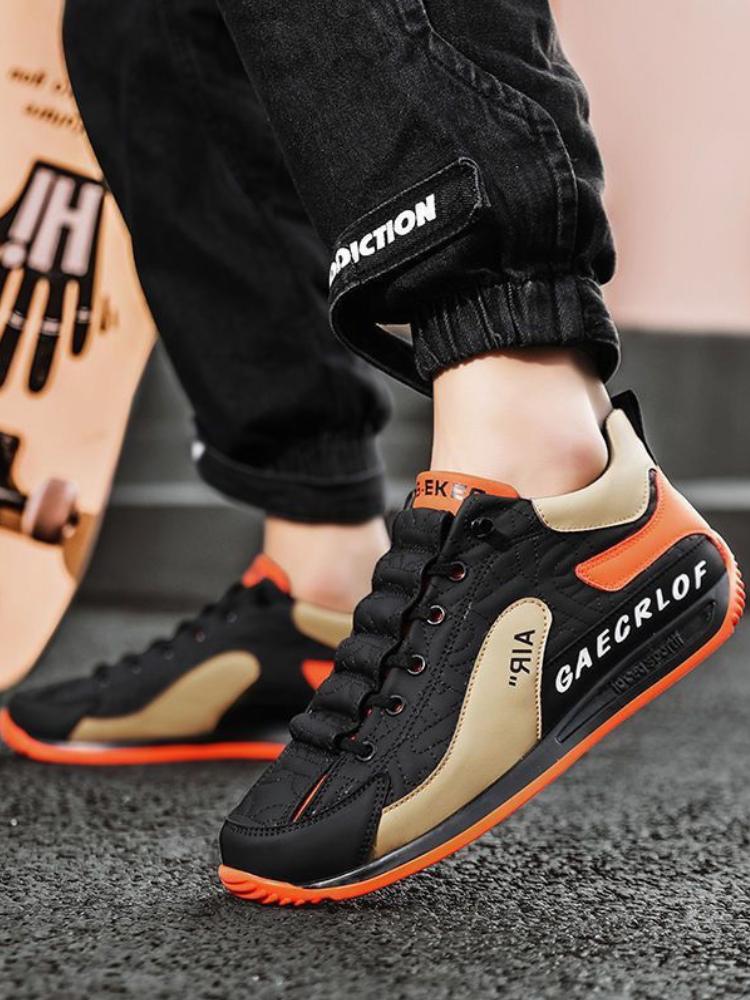 Модные и удобные летние повседневные туфли из ткани Ice Silk, мужская обувь Hundred with Gump, мужские дышащие спортивные кроссовки Tide для бега