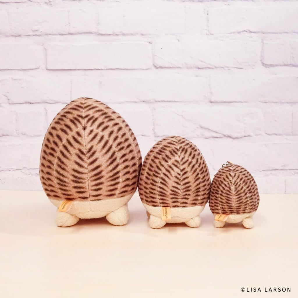 Naitou Design LISA LARSON Plush Toy Medium Hedgehog: Iggy, Swedish Character, Ages 6+, Approximately 14cm Long