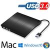 External DVD Drive USB DVD Player Portable Drive Compatible with Both Windows and Mac OS High Speed Quiet Ultra Slim 3.0 CD/DVD Read/Write DVD±RW