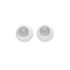 Quality Half Round DIY Acrylic Doll Eyes Transparent&Black Eye Patch Eyeball Toy Sticking Mud Clay