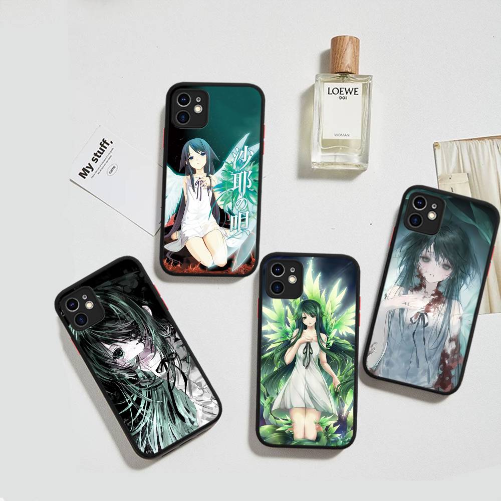 The Song Of Saya Horror Game For IPhone Air 16 15 14 Plus 13 12 11 Pro Max Matte Cover Jelly Shockproof Phone Case