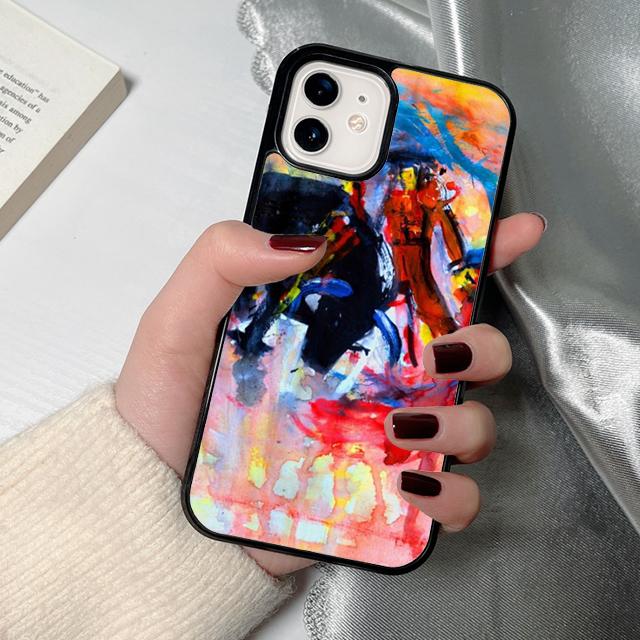 Чехол для телефона 'Бычий бой' для iPhone 16 15 14 12 13 mini PLUS X XS XR 11 PRO MAX Задняя крышка Fundas