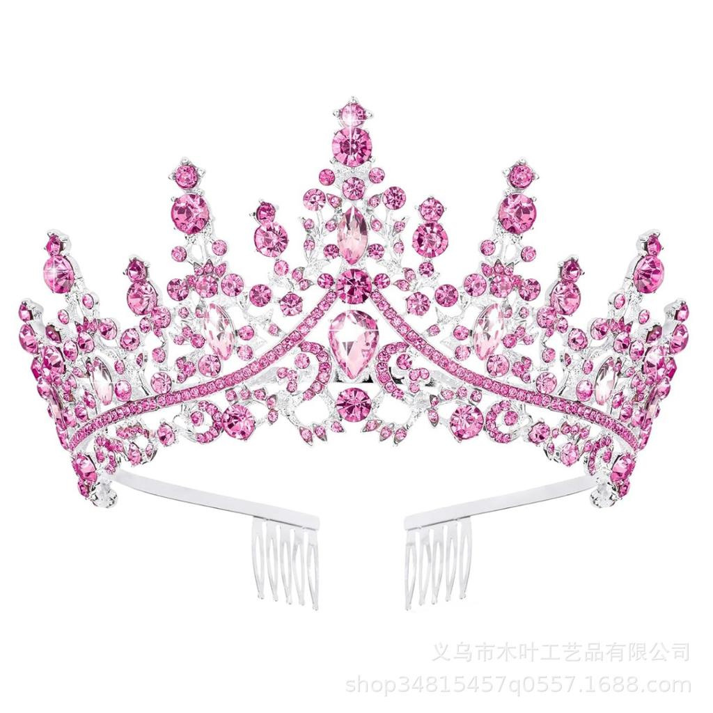 Luxury Bridal Headgear Crown Wedding Dress Birthday Party Headgear Wedding Dinner Crown Party Gifts