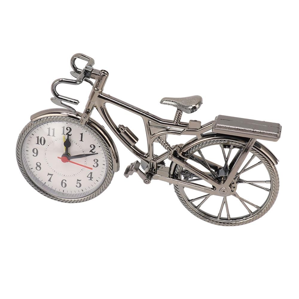 Black Table Alarm Clock Decorative Ornament Desktop Alarm Clock Bike Alarm Clock Dormitory Room