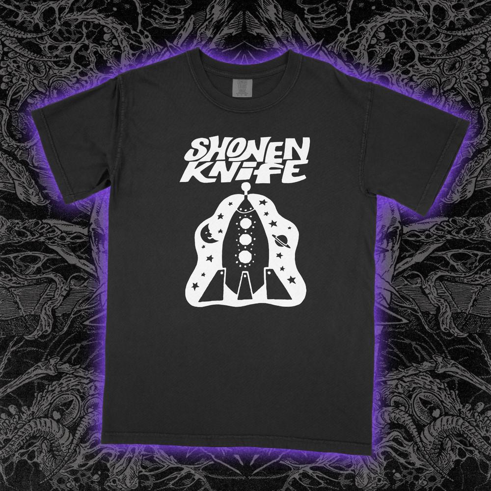 Shonen Knife T-Shirt Pop-Punk Japanese Indie Rock Nirvana Kurt Cobain Tee S-5XL