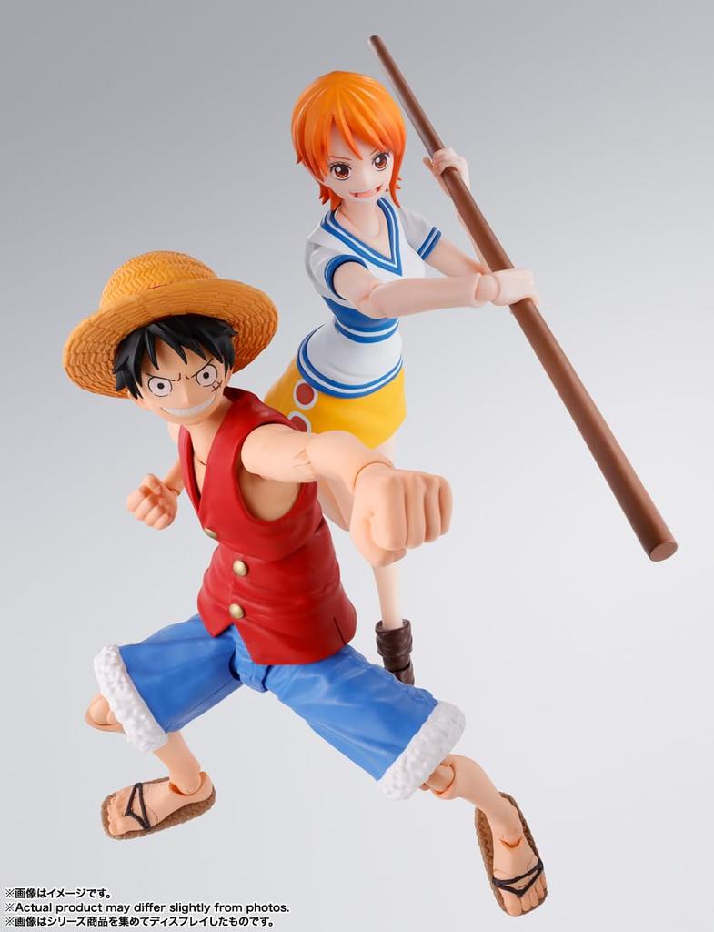 TAMASHII NATIONS ONE PIECE Нами размером около 140 мм окрашенная подвижная фигурка SHFiguarts -Dawn Adventure- ABS&PVC