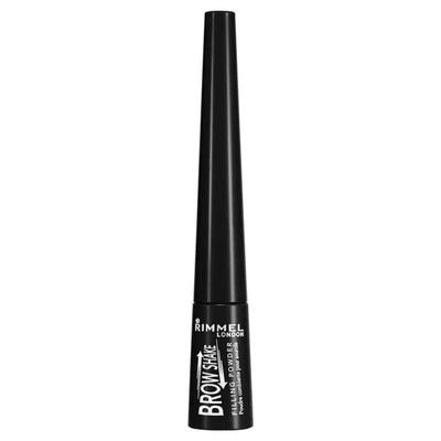 Rimmel Brow This Way Пудра для бровей 004 Черный
