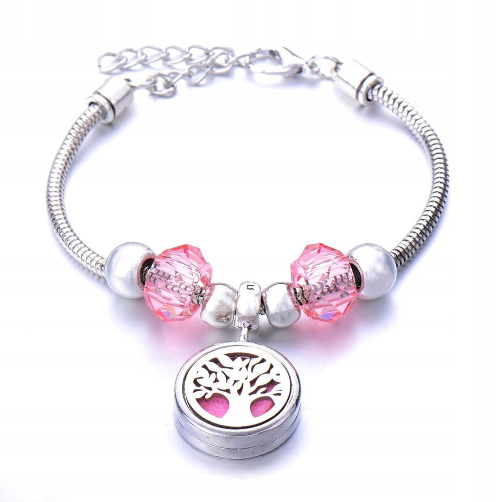 Aromatherapy Bracelet Steel Tree Of Life B16