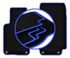 CARLUX-BLUE car mats for: BMW Z3 E36/7 convertible (1997-2002)