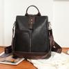 Женский мягкий кожаный рюкзак с защитой от кражи, многофункциональный рюкзак