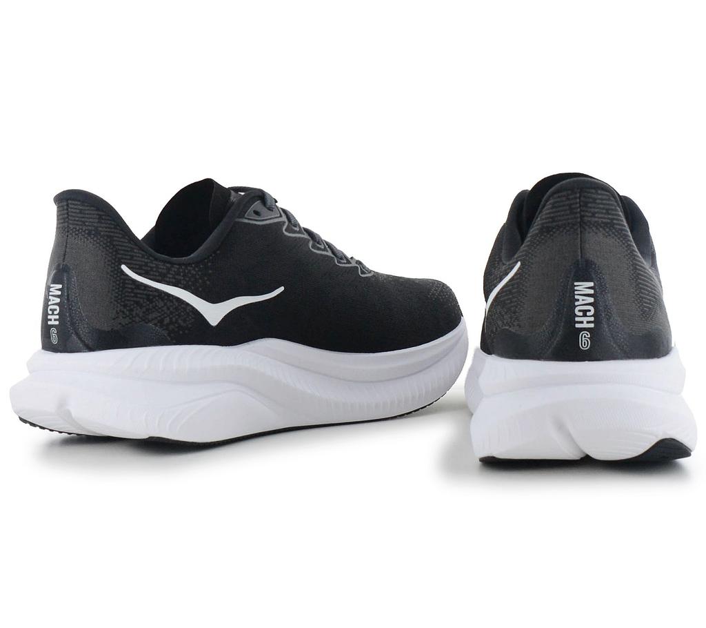 HOKA One One MACH 6 - Мужские кроссовки для бега Черные 1147790-BWHT ОРИГИНАЛ