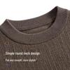 Shanshan Men's 100% Merino Wool Crew Neck Long Sleeve Sweater