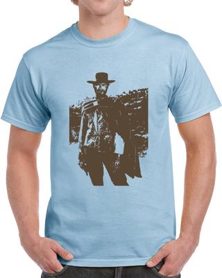 Good Bad Ugly Blondie Cool Clint Eastwood Western Movie Fan T Shirt