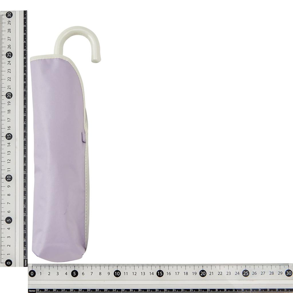 Francfranc Francfranc Двухцветный зонт-автомат 47см Фиолетовый подходит как для солнечной, так и для дождливой погоды (В течение нескольких дней)