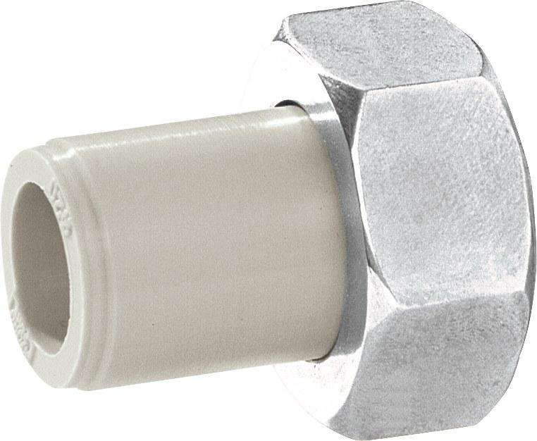 Half screw connection with flat seal PP-R GW - 20 G3/4"