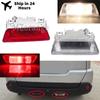 Rear Car Bumper Reflector Lights For Nissan X-Trail T31 2008-2013 Reverse Brake Signal Fog Lamp Tail Light Auro Accessories
