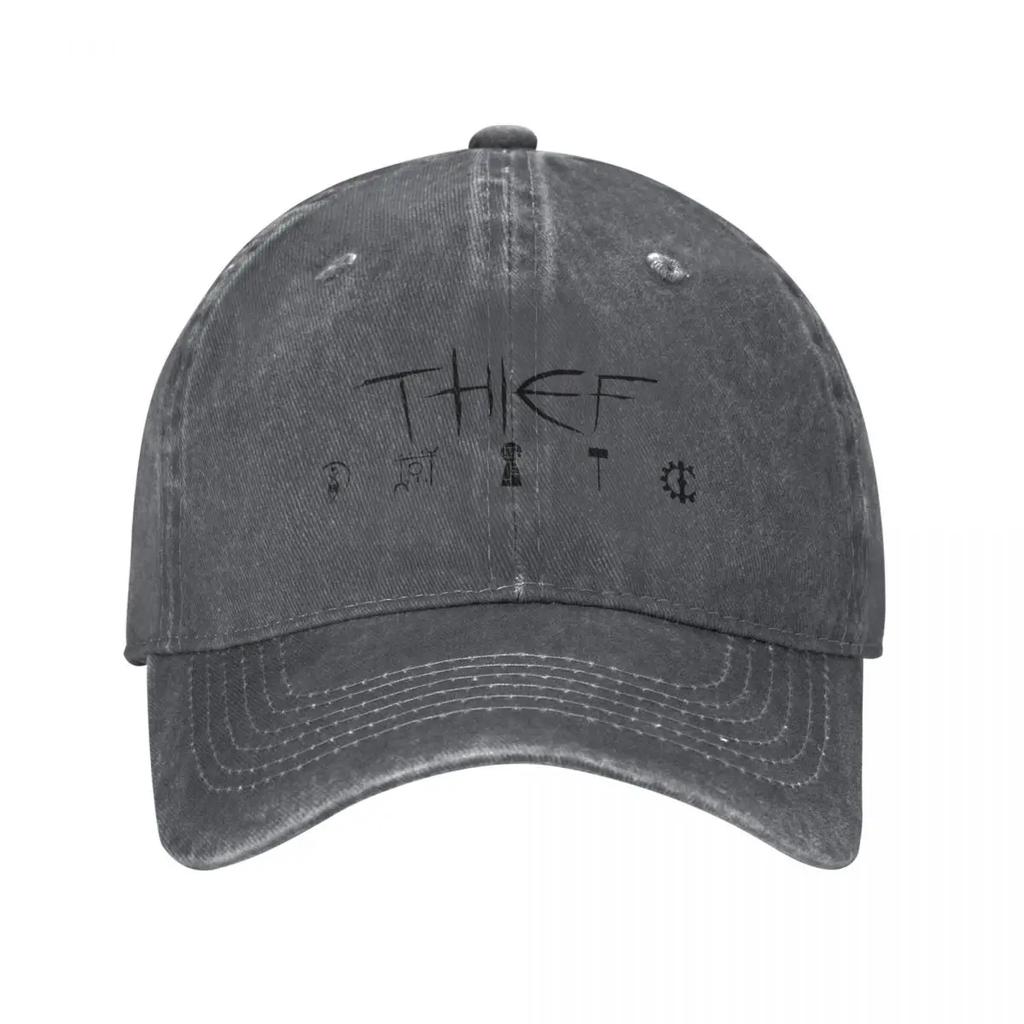 Thief Custom Logo Thief The Dark Project Baseball Cap Sports Cap Trucker Cap foam party Hat Golf Caps For Unisex Womens