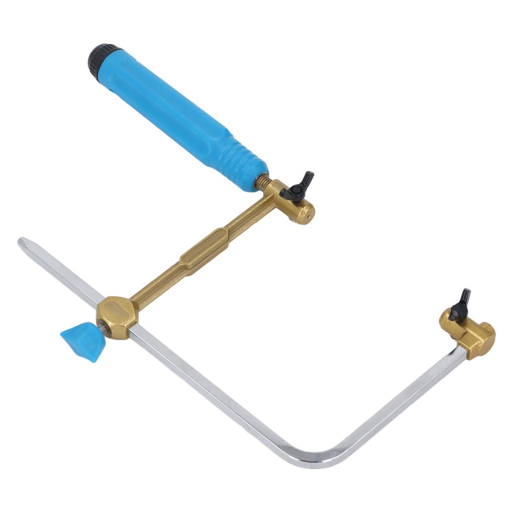 100мм лучковая пила с 8 пильными полотнами Портативный набор рамок для ножовки для резки твердой древесины пластика тонкого металла