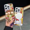 Чехлы Ae103 Christmas tree Magsafe Transparent для Samsung S23 S24 Ultra S21 FE iPhone 16 13 Pro Max XR с магнитной беспроводной зарядкой