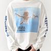 Nirvana Nevermind Street Style Loose Long Sleeve T-Shirt Teens